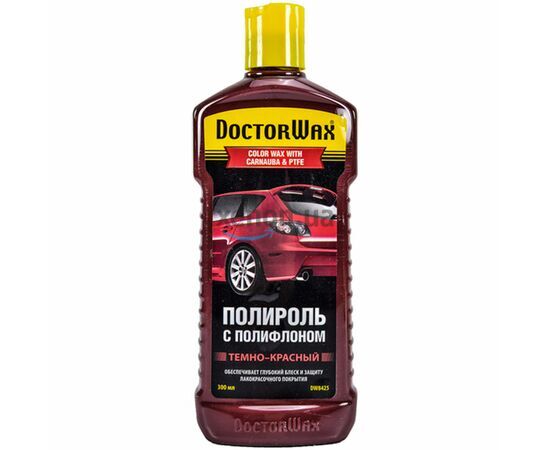 Красный полироль Doctor Wax DW8425