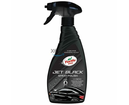 Turtle Wax Jet Black Spray Polish Black