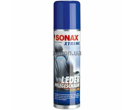 SONAX XTREME Leder PflegeSchaum пінний очисник шкіри 250 мл