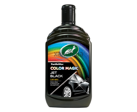 Turtle Wax Color Magic Jet Black Wax черный полироль с тефлоном PTFE 500 мл, Цвет: Черный, Объем: 500 мл