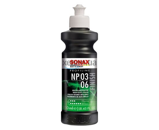 SONAX PROFILINE Nano Polish NP 03-06 паста для финишной полировки кузова 250 мл