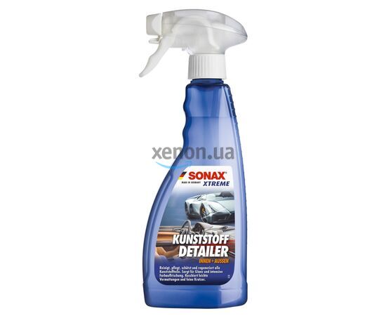 SONAX XTREME Kunststoff Detailer детейлер для полировки и защиты наружного и внутреннего пластика 500 мл