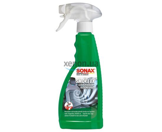 SONAX Smoke Ex Geruchskiller+Frische-Spray нейтрализатор запаха (антитабак) 500 мл