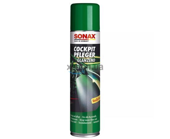 SONAX Cockpitpfleger - vanilla-fresh очиститель-полироль пластика глянцевый (ваниль) 400 мл