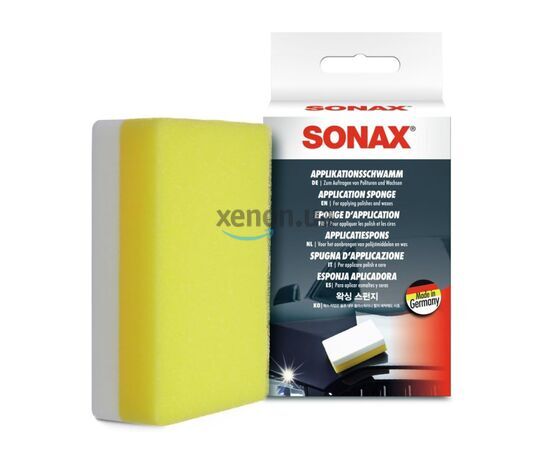 SONAX Application Sponge губка-аппликатор для нанесения полиролей, восков, средств по уходу