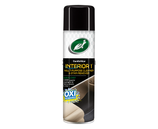 Turtle Wax Interior 1 Quick&Easy суха хімчистка текстилю з нейтралізатором запахів 500 мл