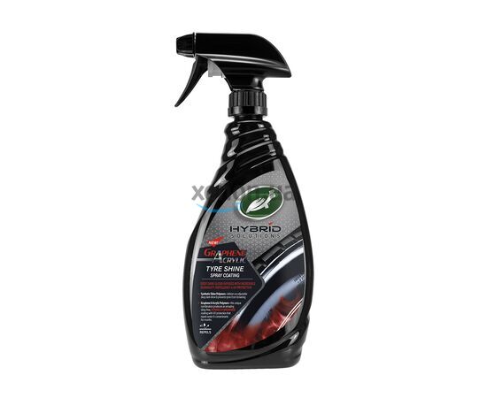 Turtle Wax HS Tyre Shine полироль для чернения шин с графеном триггер 680 мл