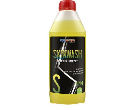 Очищувач салону EKOKEMIKA SkinWash 1:14 (780286) – концентрат 1 л, Обʼєм: 1 л