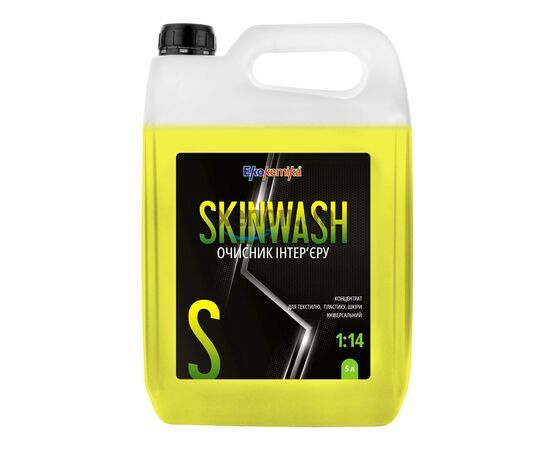 Концентрат очищувач для салону EKOKEMIKA SkinWash 1:14 (780293) - 5 л, Обʼєм: 5 л