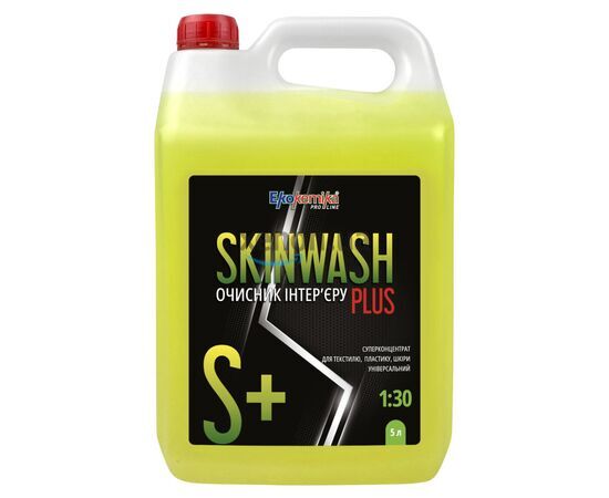 Очищувач салону EKOKEMIKA SkinWash Plus 1:30 (780798) – концентрат 5 л, Обʼєм: 5 л