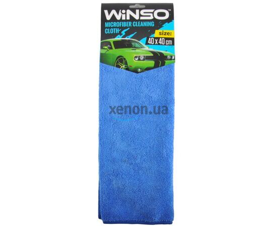 WINSO Mictofiber Cleaning Cloth микрофибра малой плотности синяя 40х40 см