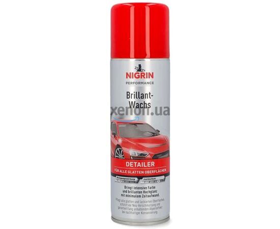 NIGRIN Performance Brillant-Wachs Aerosol Detailer жидкий воск спрей для кузова 300 мл