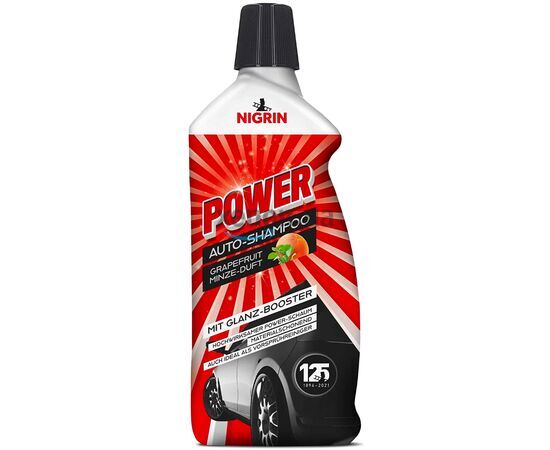 NIGRIN POWER Auto-Shampoo mit Glanz-Booster автошампунь концентрат с кондиционером 1 л