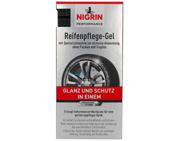 NIGRIN Performance Reifen-Gel гель для чорніння та консервації покришок у наборі 300 мл