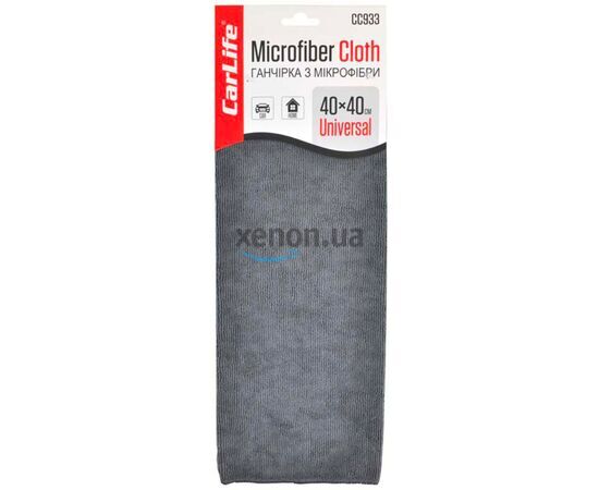 CarLife Mictofiber Cloth Universal микрофибра малой плотности серая 40х40 cм