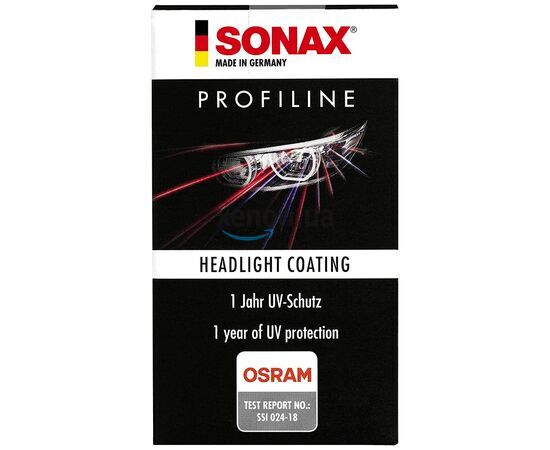 SONAX PROFILINE Headlight Coating керамическое защитное покрытие для пластиковых фар