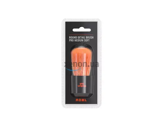 ADBL Round Detail Brush Pro Medium Soft кисть для детейлинга средней мягкости