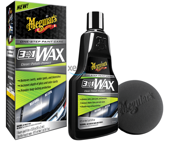 Meguiars Wax 3-in-1 рідкий віск 3 1 473 мл