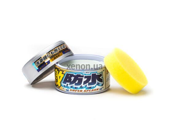 SOFT99 Water Block Wax Gloss Type Pearl and Metallic віск з гідрофобом та блиском для світлих автомобілів 200 г