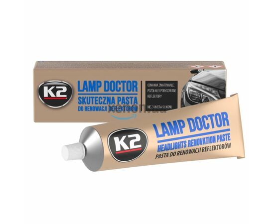 K2 Lamp Doctor паста для полировки фар 60 г