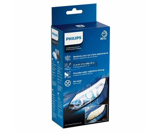 PHILIPS Headlight Restauration Kit набор для реставрации фар