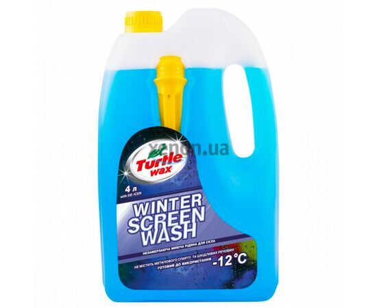 Turtle Wax Winter Screen Wash зимний омыватель -12°C 4 л