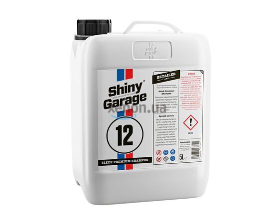 Shiny Garage Sleek Premium Shampoo премиум автошампунь для ручной мойки 5 л, Запах: Киви, Объем: 5 л