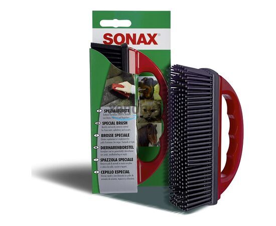 SONAX Spezial Bürste zur Entfernung von Tierhaaren щетка для текстиля и очистки шерсти животных