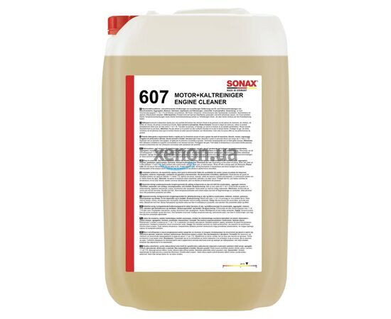 SONAX Engine Cleaner 607 очиститель двигателя 25 л, Объем: 25 л