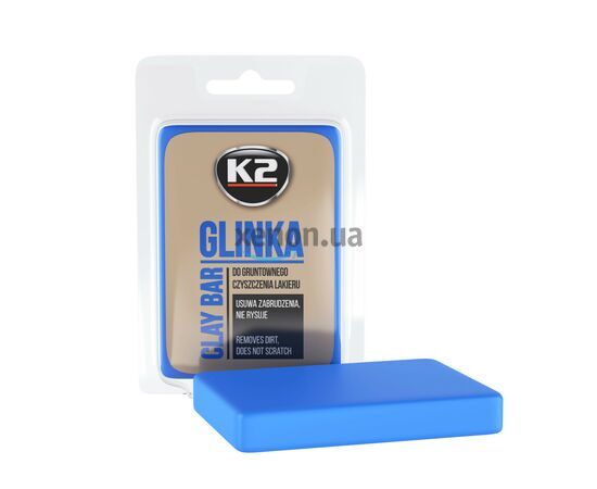 K2 Clay Bar синяя глина для очистки кузова 60 г