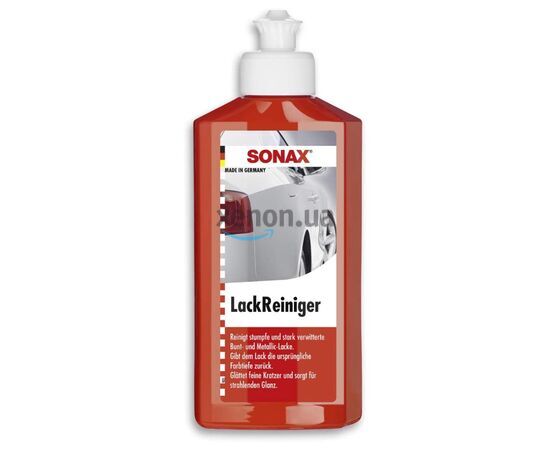 SONAX Lackreiniger очищуючий поліроь для кузова 250 мл, Обʼєм: 250 мл