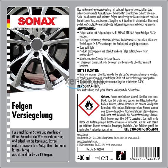 SONAX 436300 SONAX 436300