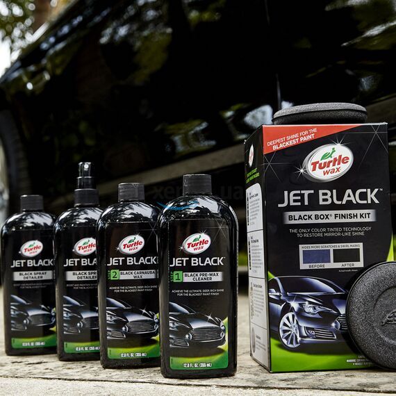 Набор для черного автомобиля Turtle Wax Black Box Finish Kit 52731 Набор для черного автомобиля Turtle Wax Black Box Finish Kit 52731
