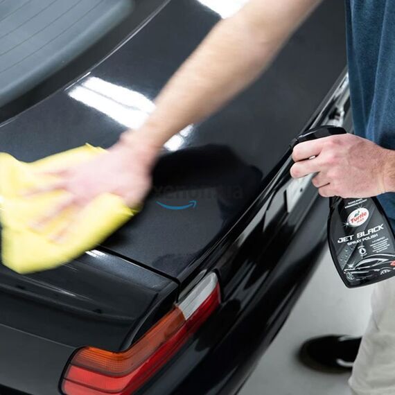 Turtle Wax Jet Black Spray Polish Black