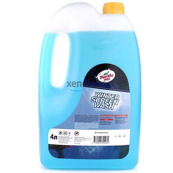 Turtle Wax Winter Screen Wash зимовий омивач -20°C 4 л, зображення 3