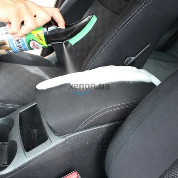 Turtle Wax Power Out Upholstery Cleaner Odor-X пенная химчистка обивки со щеткой 400 мл, изображение 6