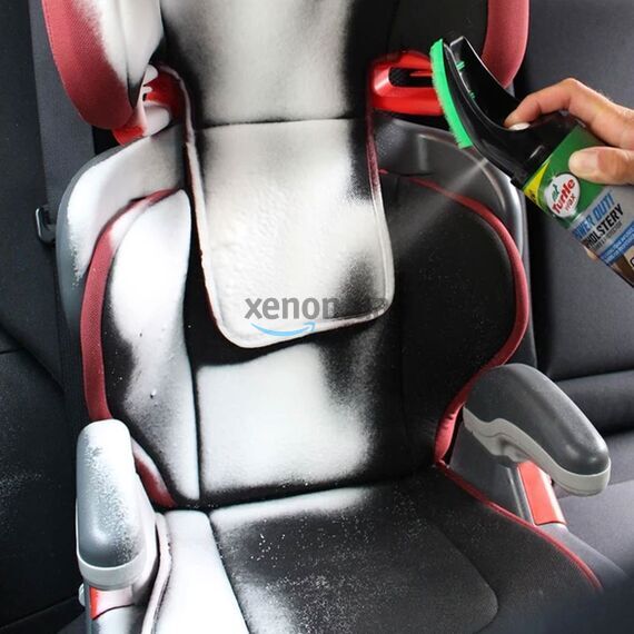 Turtle Wax Power Out Upholstery Cleaner Odor-X пенная химчистка обивки со щеткой 400 мл, изображение 10