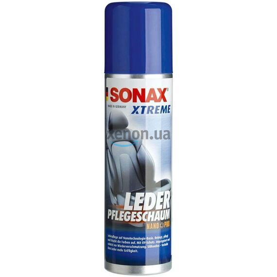 SONAX XTREME Leder PflegeSchaum пенный очиститель кожи 250 мл