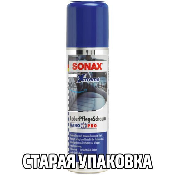 SONAX XTREME Leder PflegeSchaum пенный очиститель кожи 250 мл, изображение 13