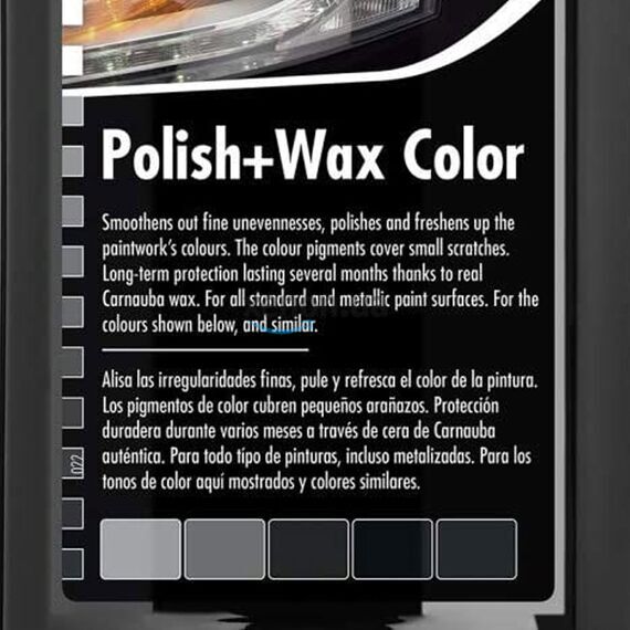 SONAX Polish +Wax Color черный полироль тефлон с воском 250 мл, Цвет: Черный, Объем: 250 мл, изображение 3