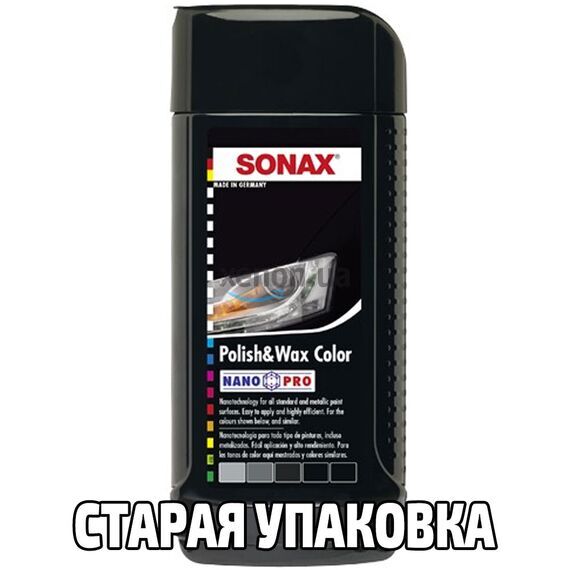 SONAX Polish +Wax Color черный полироль тефлон с воском 250 мл, Цвет: Черный, Объем: 250 мл, изображение 7