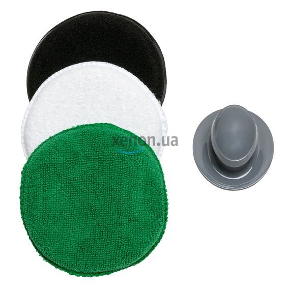 Turtle Wax набір аплікаторів для нанесення та поліровки (3 шт) 130х130х150 мм, зображення 2