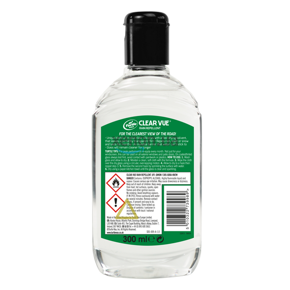 Turtle Wax Clearvue антидощ 300 мл, зображення 2