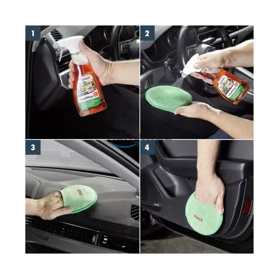 SONAX Cockpitpfleger Havana Love матовый полироль для пластика 500 мл, изображение 5