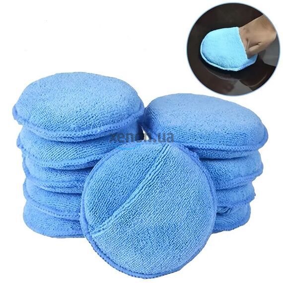 Аппликатор Turte Wax из микрофибры для нанесения и полировки 120*17мм, изображение 6