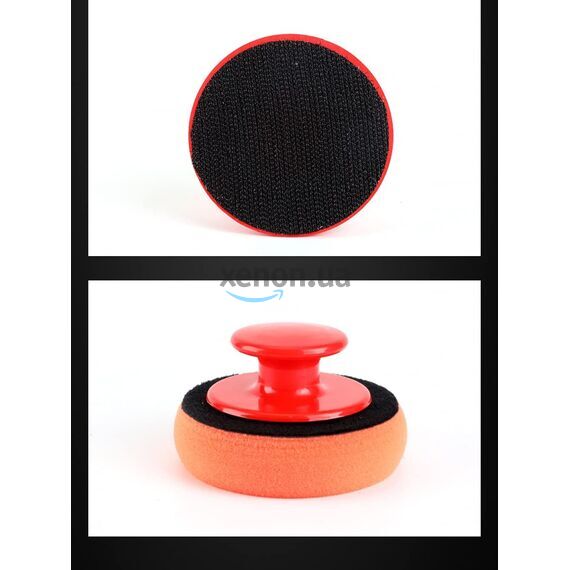 Комплект аппликаторов с держателем для нанесения и полировки 5 шт, изображение 3