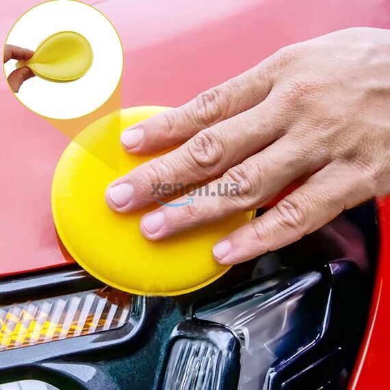 Аппликатор для нанесения и полировки 100*12 мм красный/чёрный/жёлтый, изображение 7