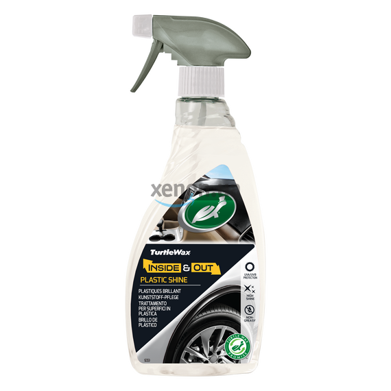Turtle Wax Inside & Plastic Shine увлажнитель и УФ защита пластика 500 мл