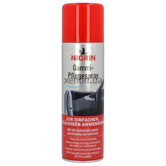 NIGRIN Gummi-Pflegespray спрей для ухода за резиновыми деталями (Германия) 300 мл