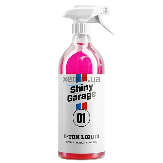 Shiny Garage D-Tox Liquid рідкий очищувач металевих вкраплень 1 л, Обʼєм: 1 л, зображення 2 Shiny Garage D-Tox Liquid рідкий очищувач металевих вкраплень 1 л, Обʼєм: 1 л, зображення 2